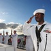 MM2 Smith ash scattering ceremony at USS Utah Memorial