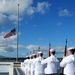 CPO Knight ash scattering ceremony at USS Utah Memorial