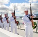 CPO Knight ash scattering ceremony at USS Utah Memorial