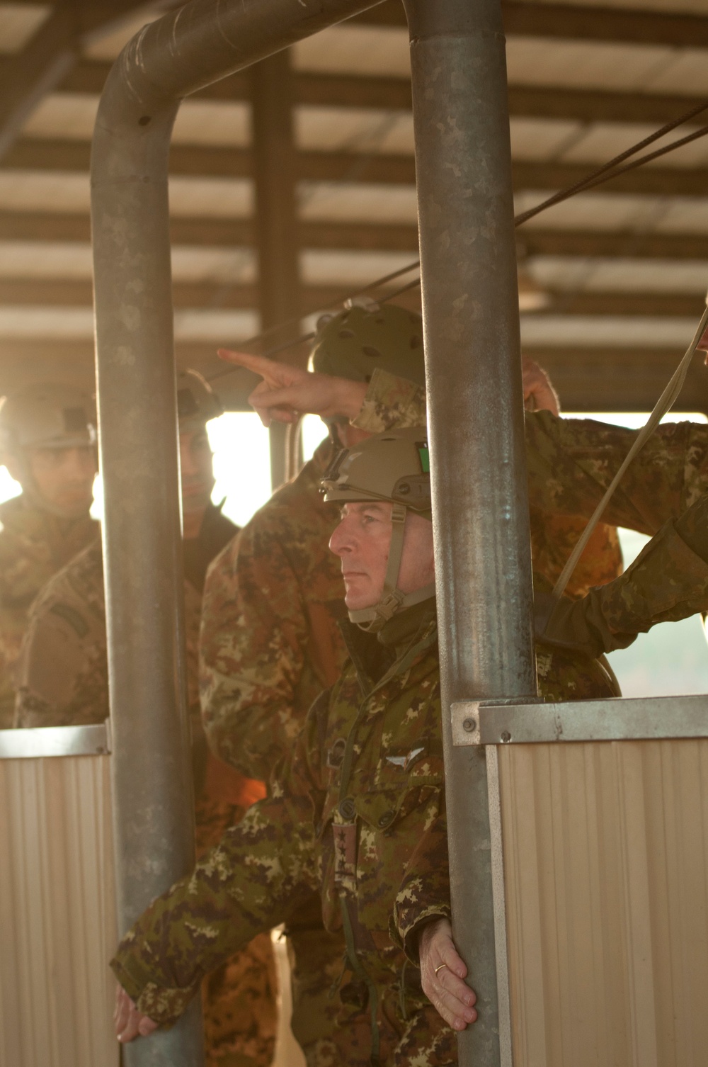Airborne training conducted and friendships strengthened