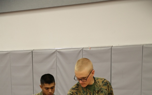 Combat Center families participate in OHF toy giveaway