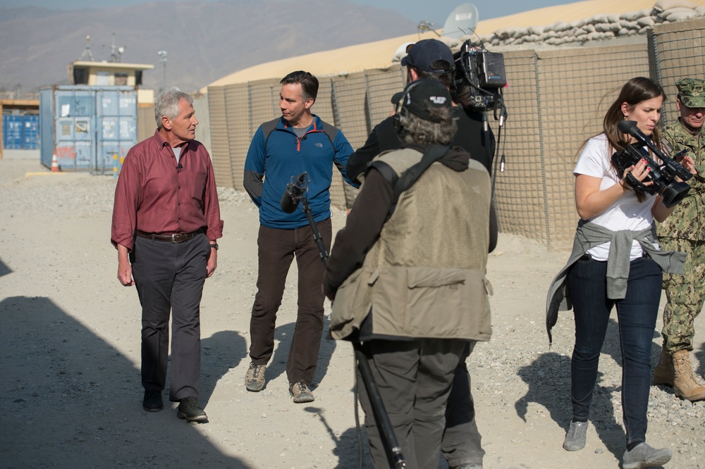 SecDef visits Afghanistan