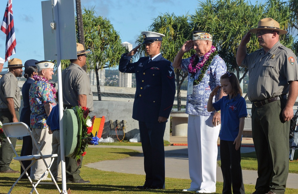 73rd anniversary Pearl Harbor Day commemoration ceremony