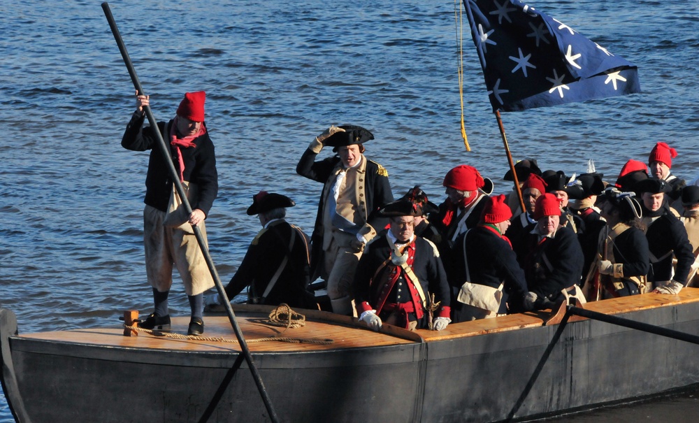 Army Reserve general joins re-enactment of Washington’s Crossing
