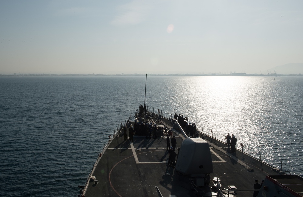 USS Donald Cook operations