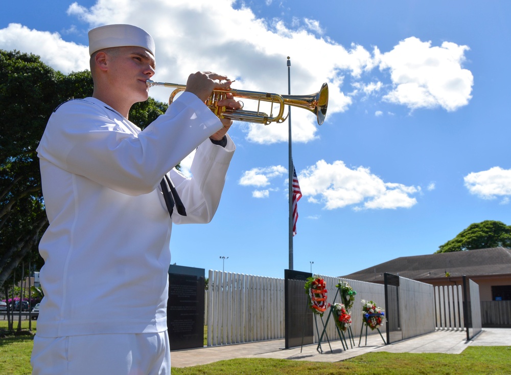 USS Oklahoma Memorial ceremony