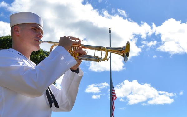 USS Oklahoma Memorial ceremony