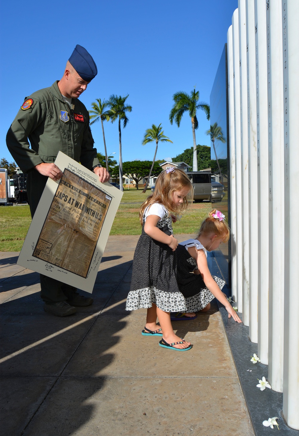 USS Oklahoma Memorial ceremony