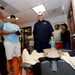 New England Patriots visit hospital