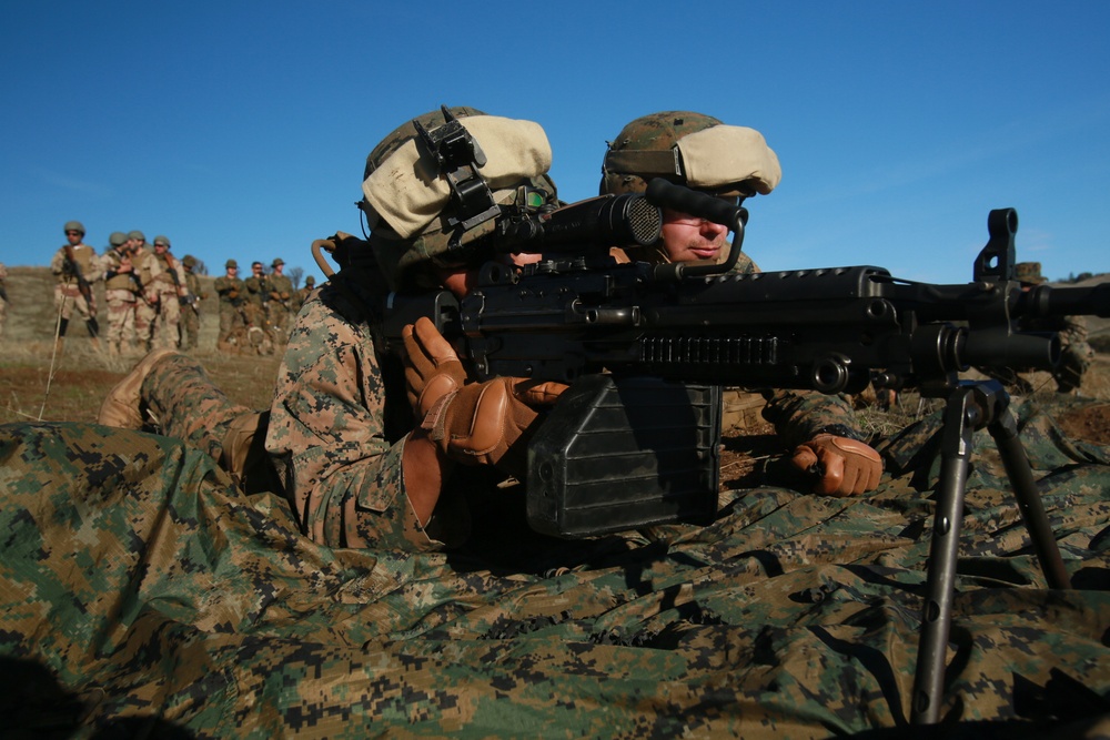 Marines Conduct Bilateral training