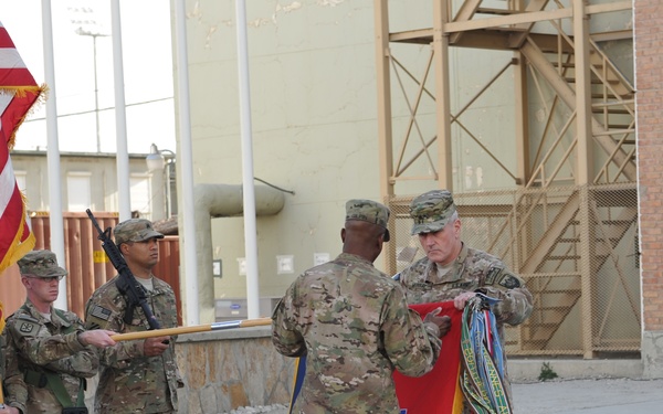 Marne Division uncases colors in Afghanistan