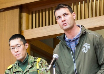 US Marines visit Japanese high schools, share culture