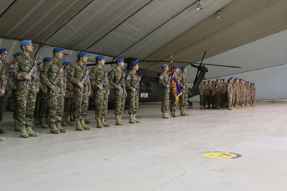 The Armenian Contingent Transfer of Authority