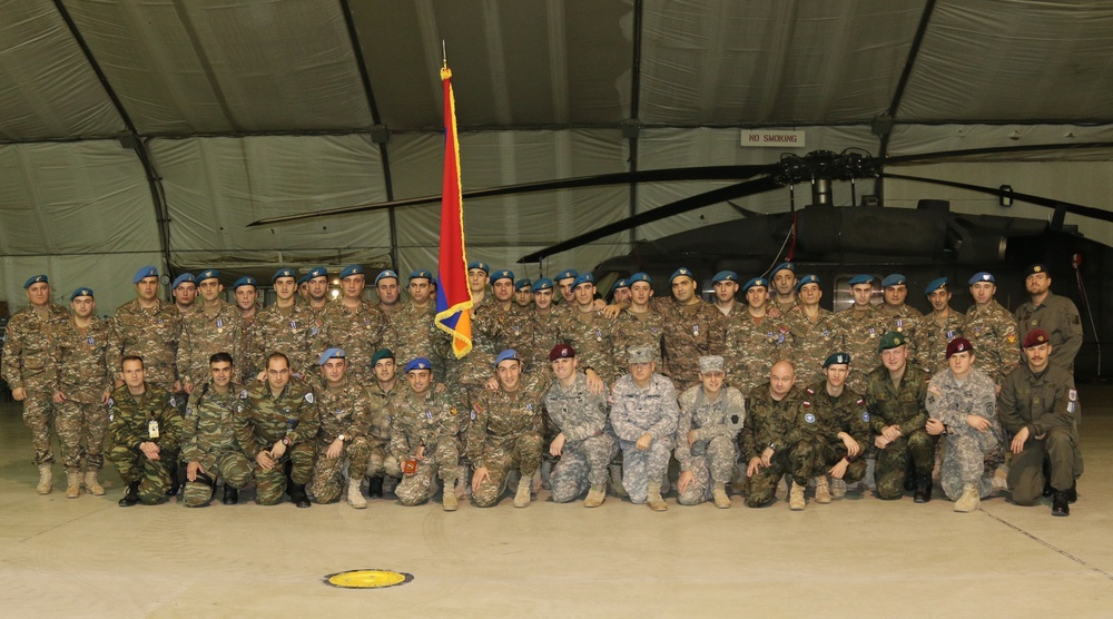 The Armenian Contingent Transfer of Authority