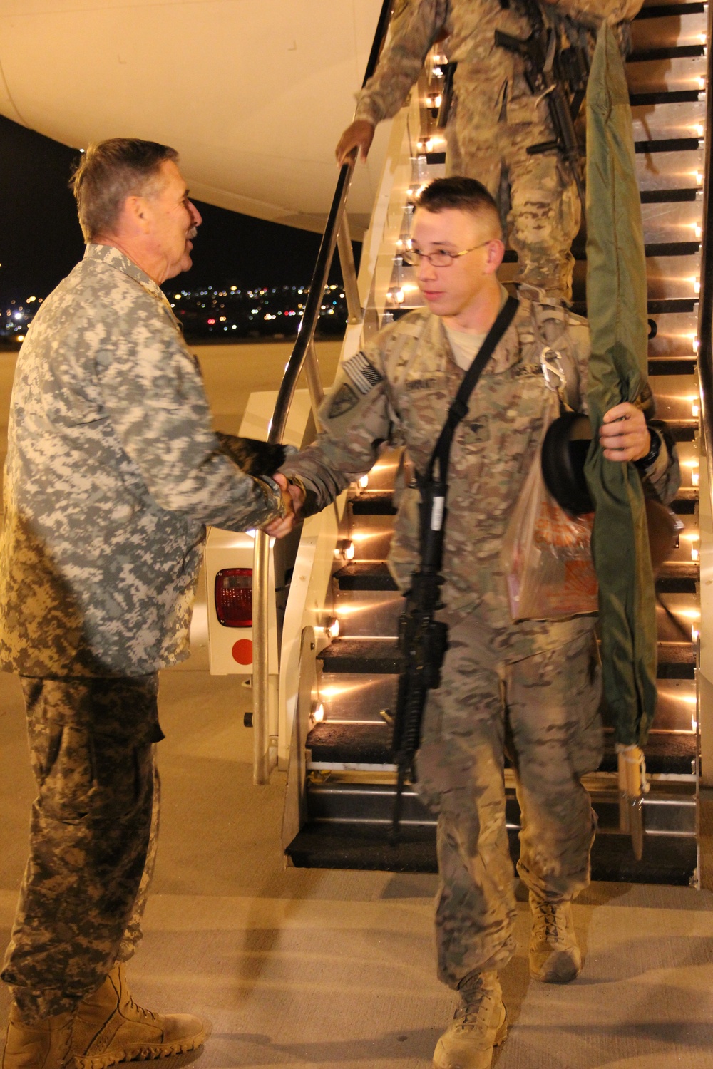 216th Military Police Company returns to US