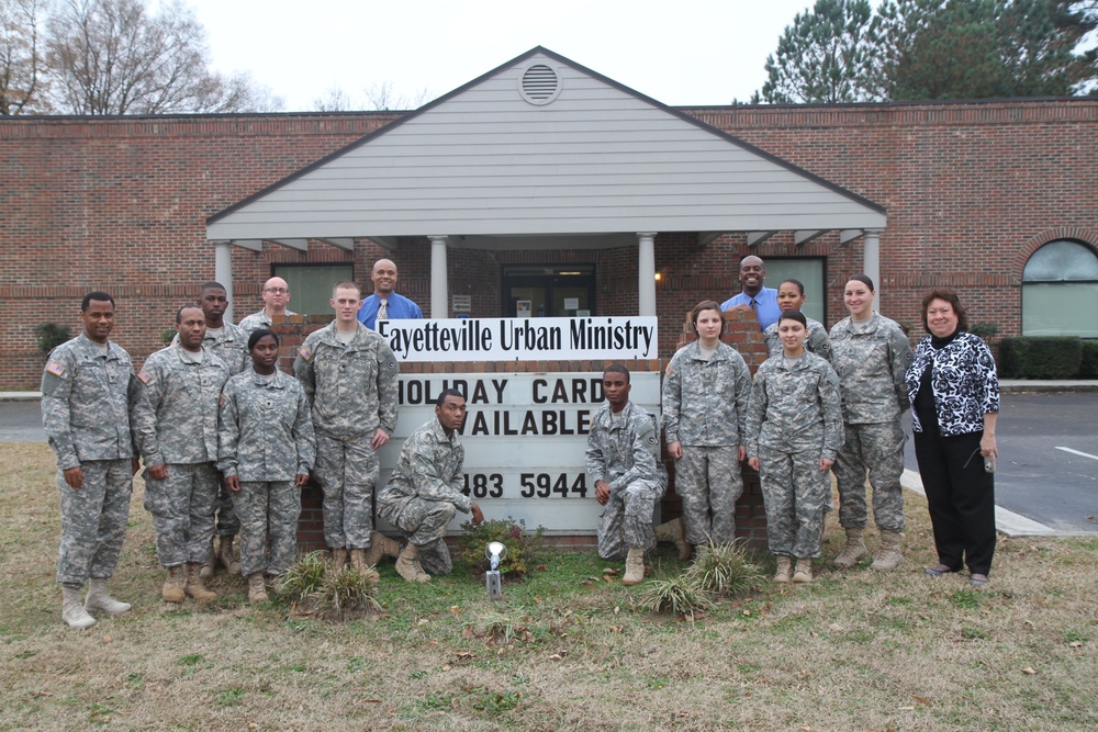 1st TSC chaplain’s office makes a difference in local community