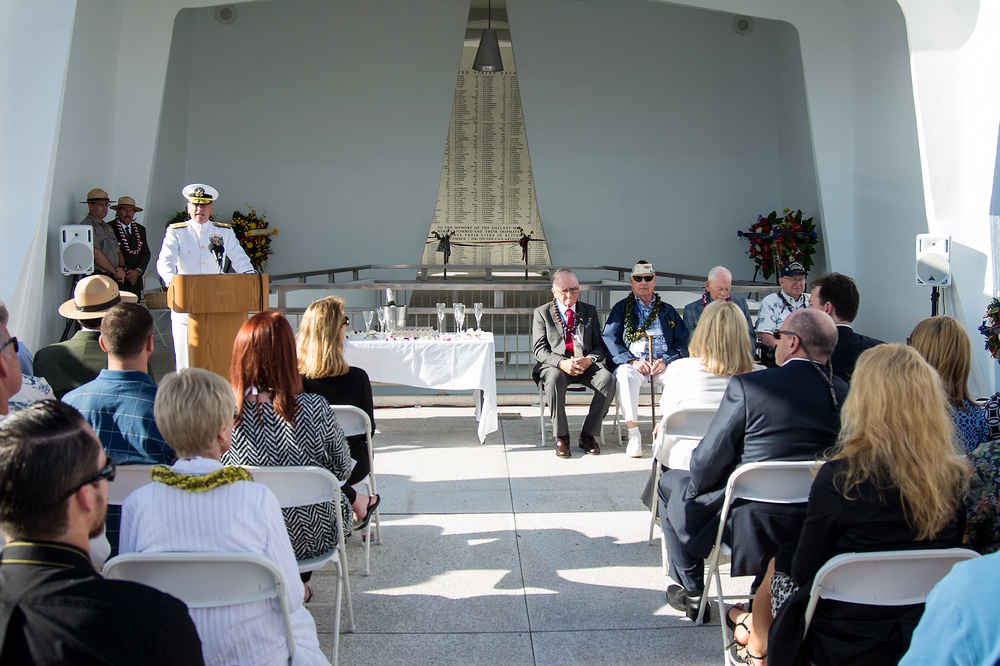 Dec 7, 2014, final USS Arizona Reunion Association ceremony