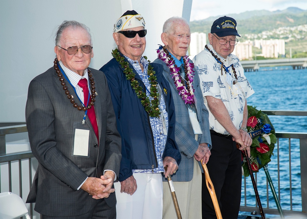 Dec 7, 2014, final USS Arizona Reunion Association ceremony