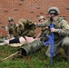 Active duty and reserve EOD Airmen learn life aving skills