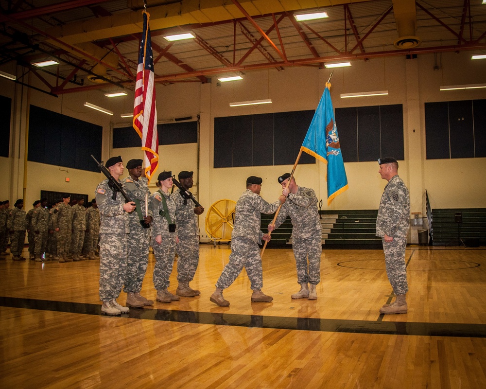 201st Brigade Special Troops Battalion relinquishment of command ceremony