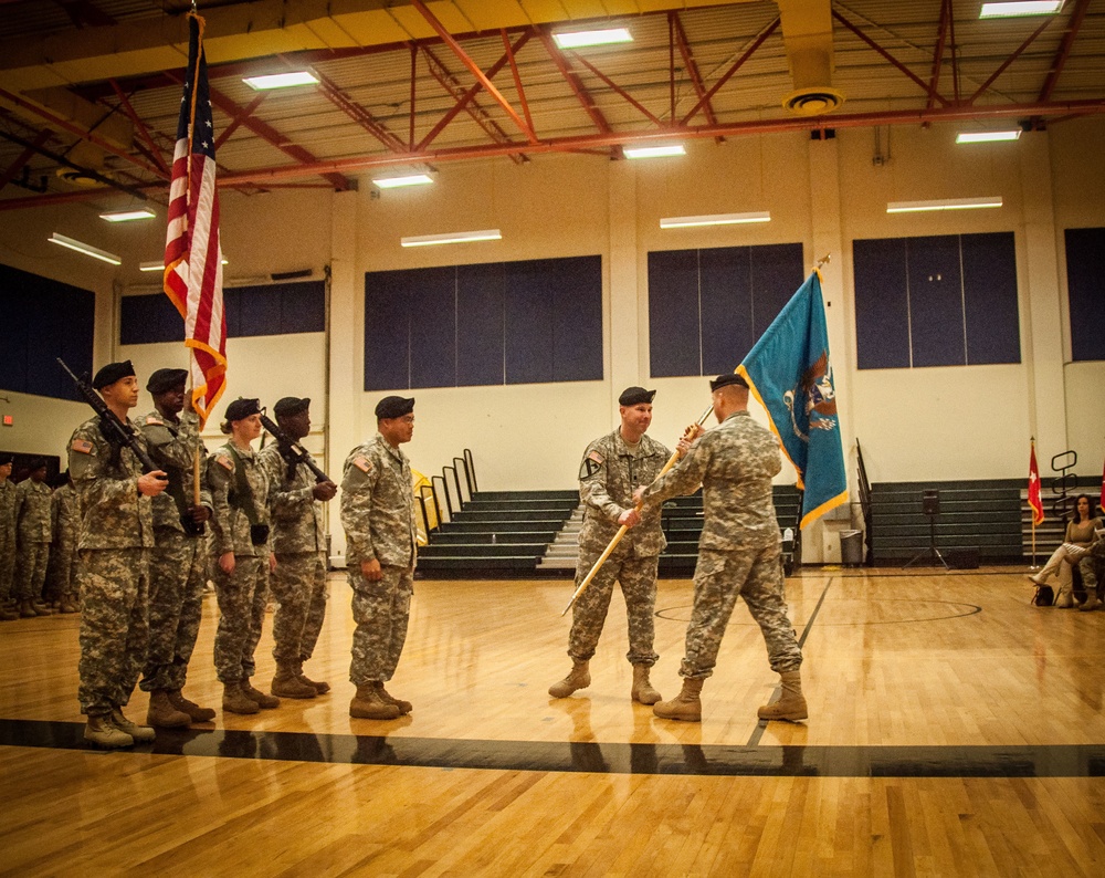 201st Brigade Special Troops Battalion relinquishment of command ceremony