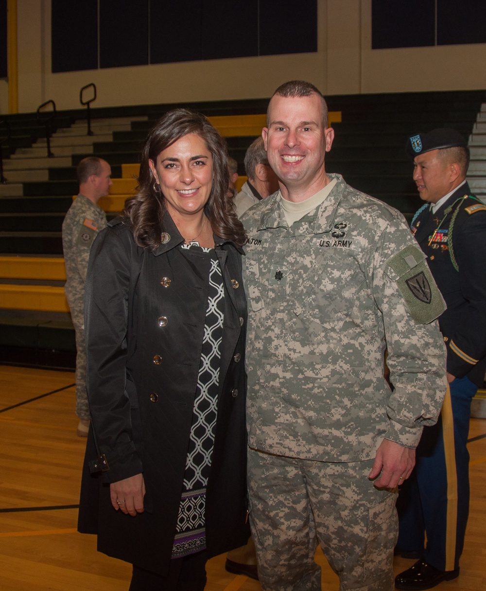 201st Brigade Special Troops Battalion relinquishment of command ceremony