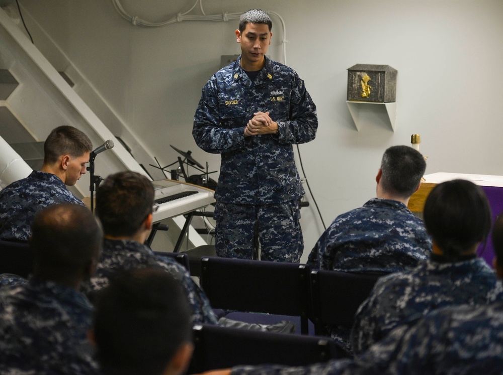 Third class petty officer indoctrination class