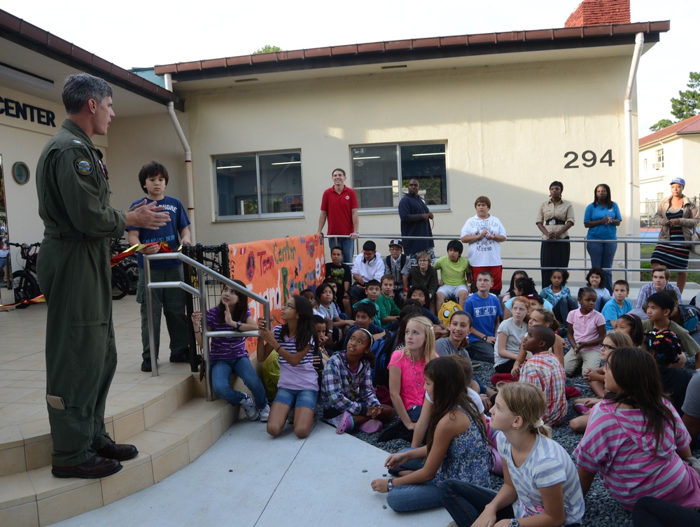 Ribbon cutting ceremony