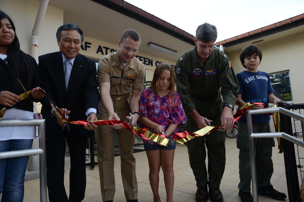 Ribbon cutting ceremony