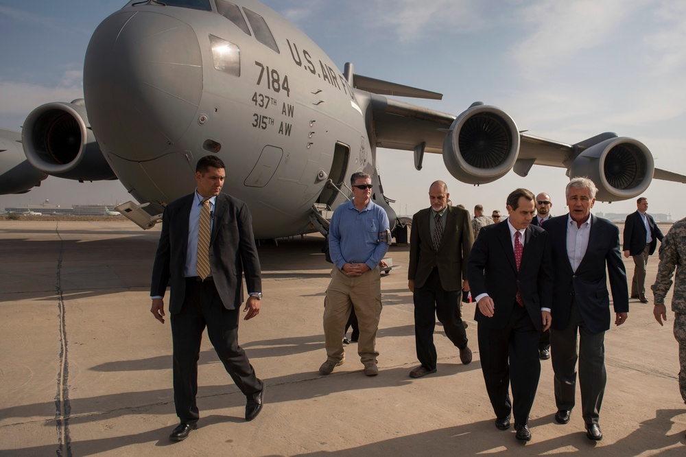 SecDef visits Iraq