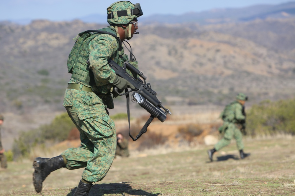 Marines team with Singaporean Armed Forces for Valiant Mark 14.2