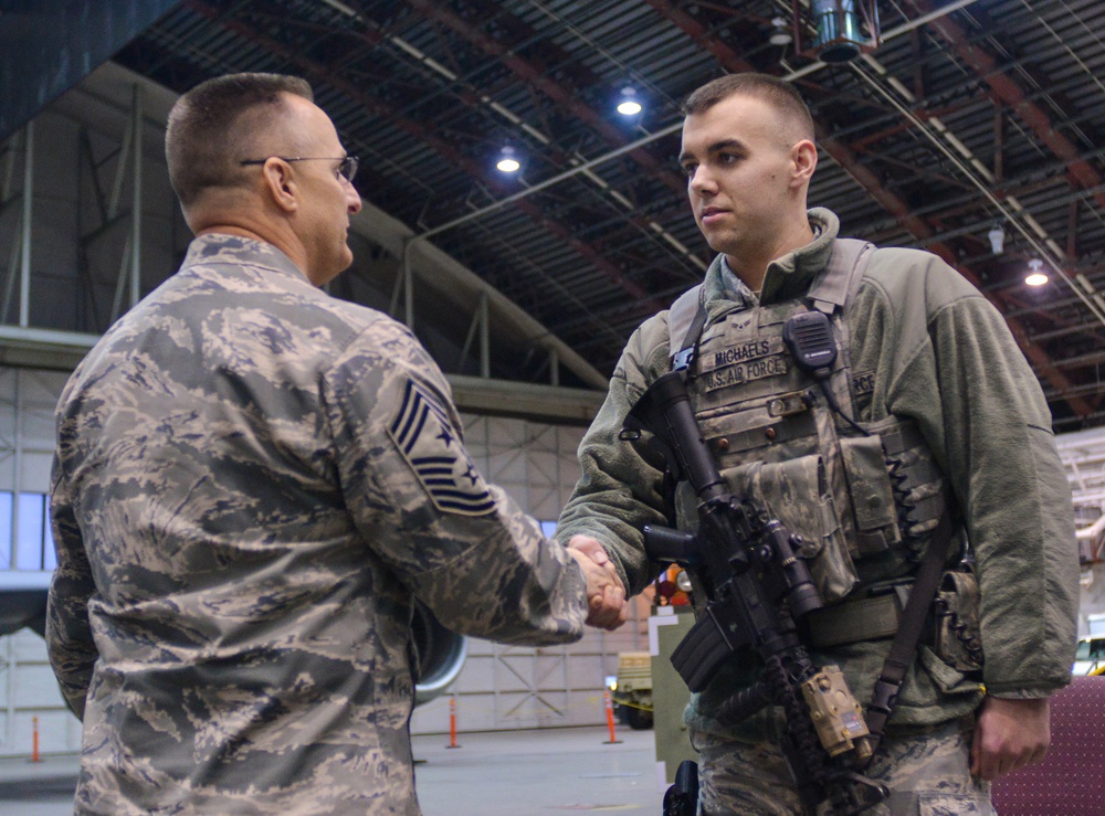 New PACAF commander, command chief visit Iceman Team