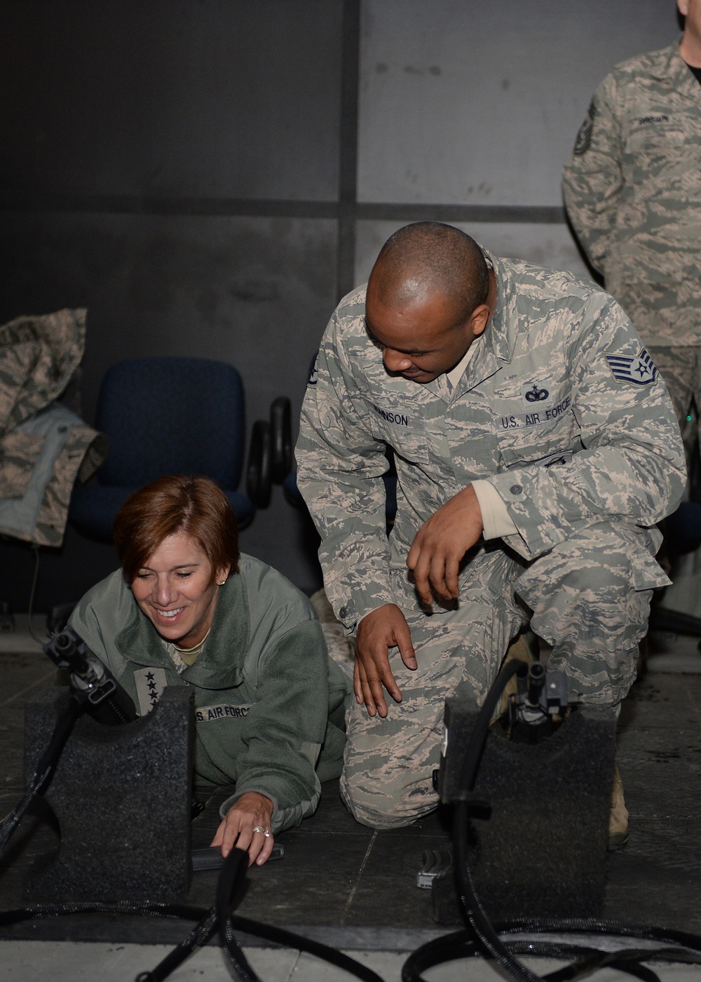New PACAF commander, command chief visit Iceman Team