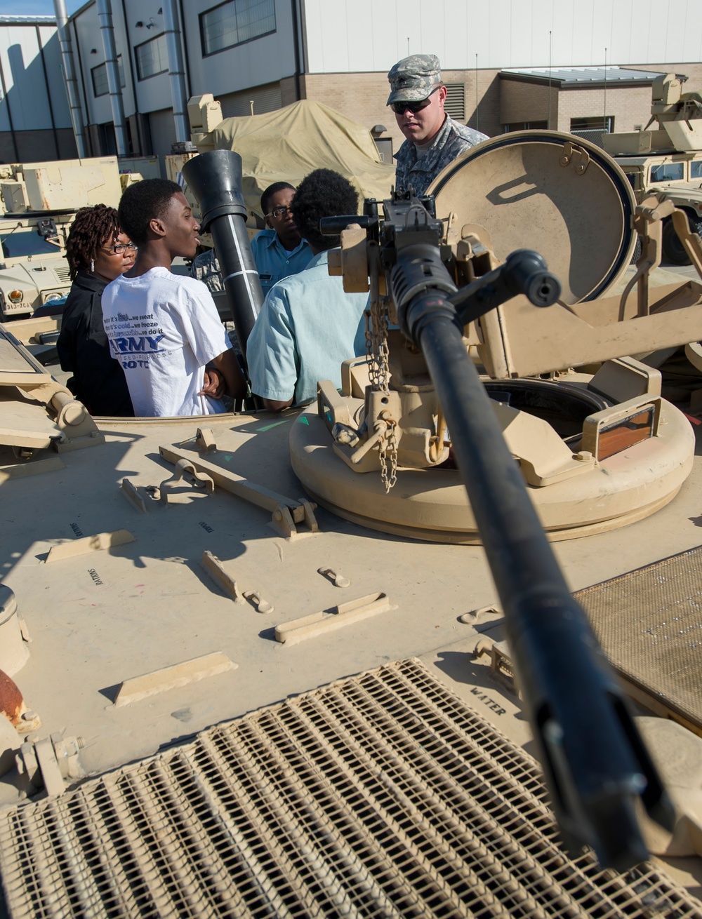 Kids play with guns, learn about opportunities