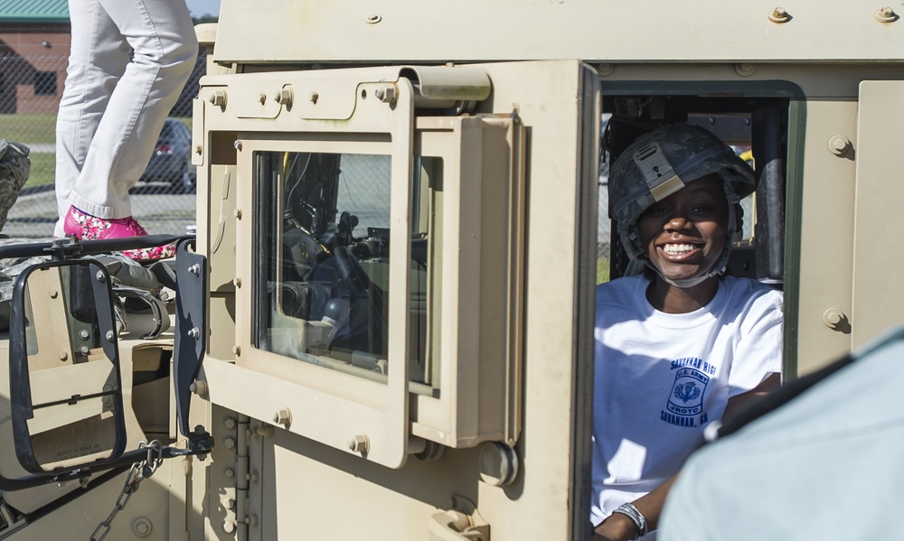 Kids play with guns, learn about opportunities