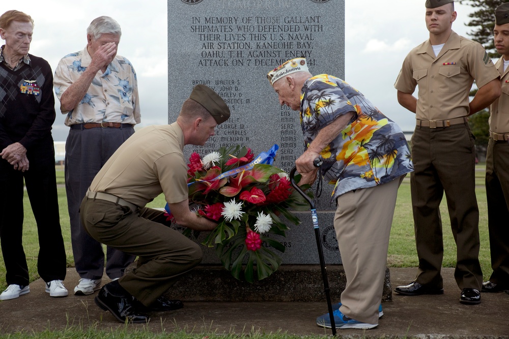 Veterans honor the past