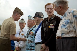 Veterans honor the past