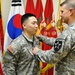 1st Lt. Kusumoto gets pinned