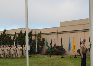 3rd MAW Morning Colors Ceremony honors MAG-A