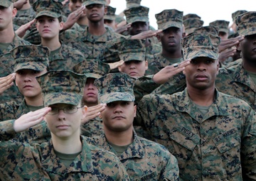 3rd MAW Morning Colors Ceremony honors MAG-A