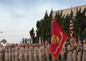 3rd MAW Morning Colors Ceremony honors MAG-A