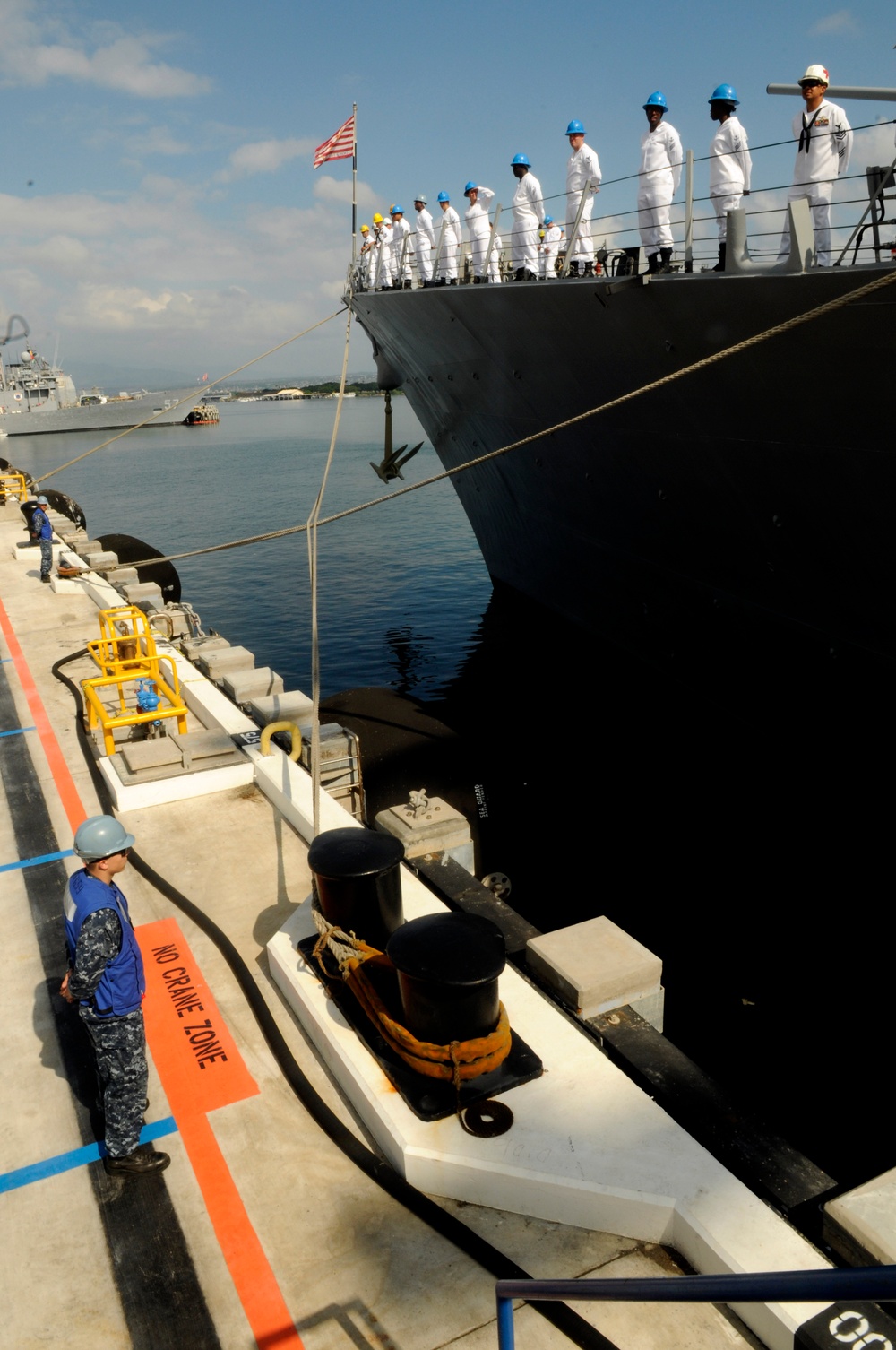 USS Paul Hamilton deployment