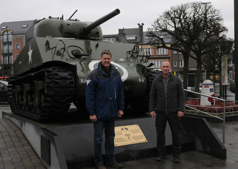 21st TSC senior leaders take staff ride to Bastogne