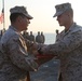 Echo Co. celebrates hard work and a new rank on USS Comstock