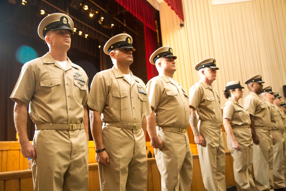 New chief petty officers inducted in ceremony