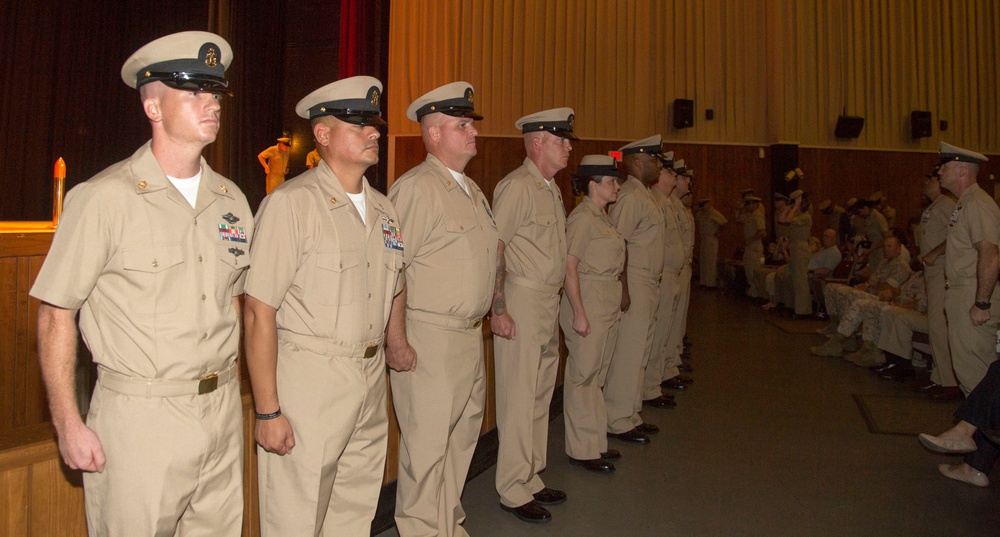 New chief petty officers inducted in ceremony