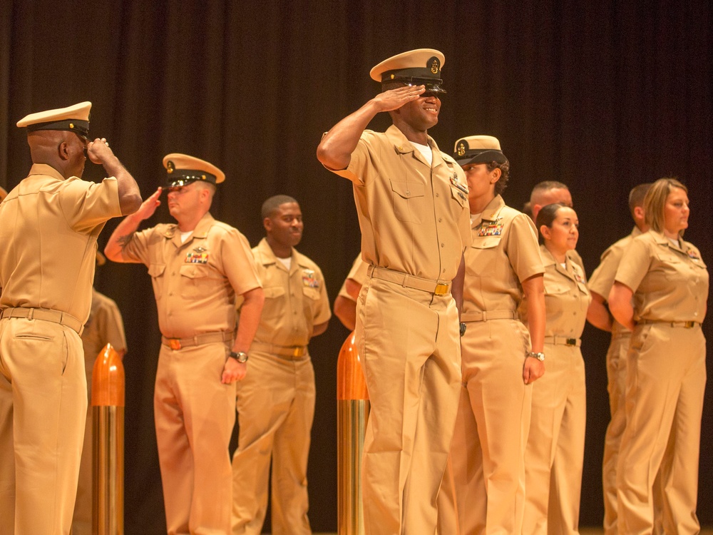 New chief petty officers inducted in ceremony