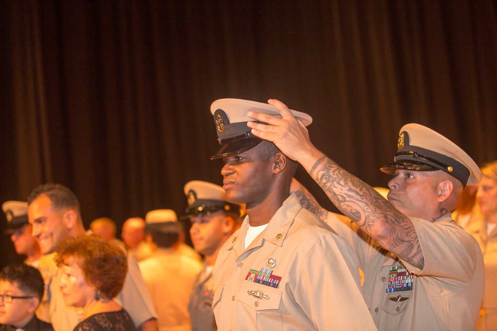 New chief petty officers inducted in ceremony