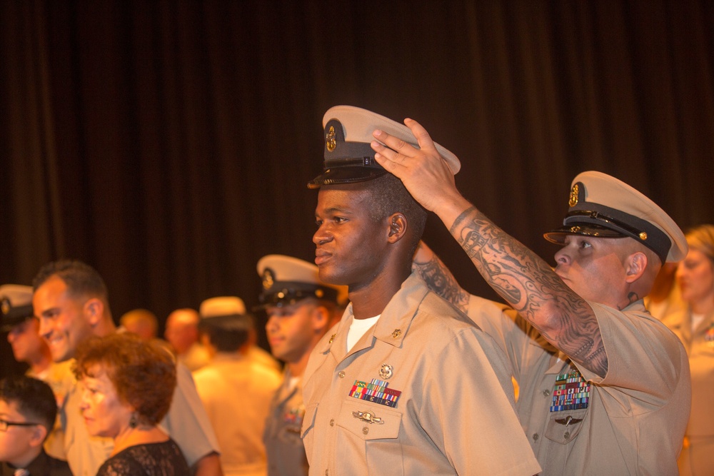 New chief petty officers inducted in ceremony