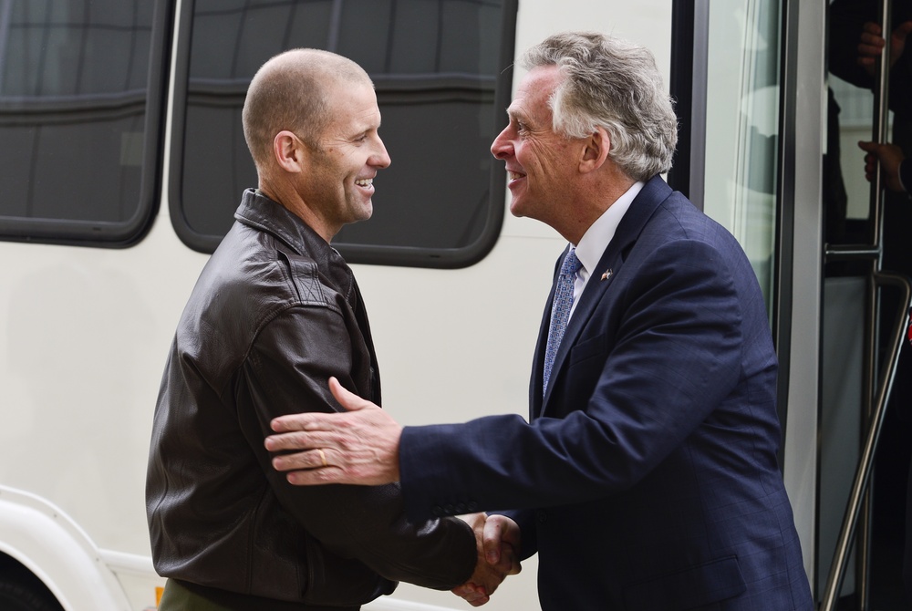 Virginia governor visits JBLE